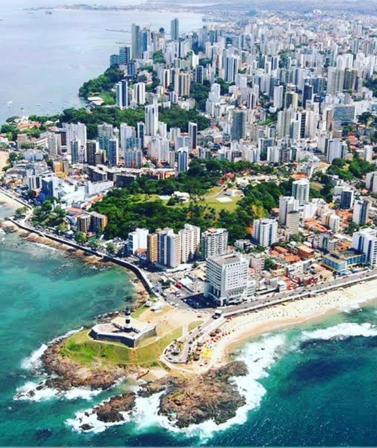 Stayhere! Fique Aqui! Apartamento 2/4 Mobiliado No Costa Azul :-) ซัลวาดอร์ ภายนอก รูปภาพ